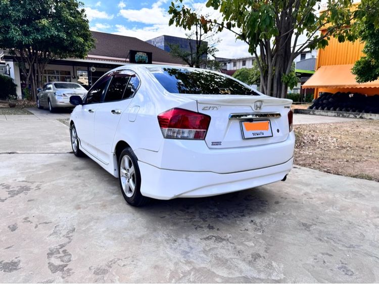 Honda City 2010 1.5 Sv i-VTEC Sedan เบนซิน LPG เกียร์อัตโนมัติ ขาว รูปที่ 2