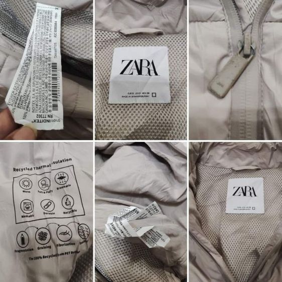 ขนเป็ด ZARA MAN🧥❄️อบอุ่น สุดยอด รูปที่ 17