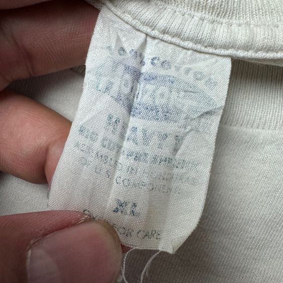 เสื้อยืด Vintage​ 90s HARVARD Size XL  รูปที่ 6