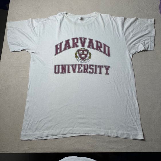 เสื้อยืด Vintage​ 90s HARVARD Size XL  รูปที่ 2
