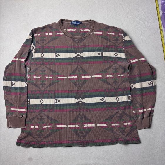 เสื้อยืดแขนยาว Polo RL by Ralph Lauren​ Size XL​