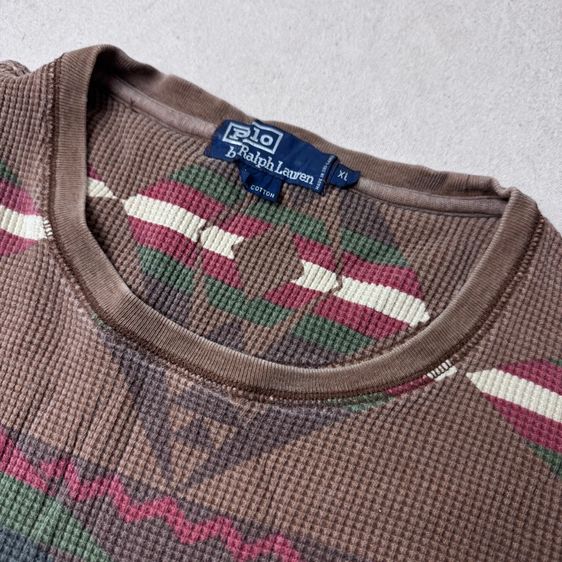 เสื้อยืดแขนยาว Polo RL by Ralph Lauren​ Size XL​ รูปที่ 3