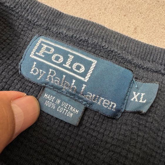 เสื้อยืดแขนยาว Polo RL by Ralph Lauren​ Size XL​ รูปที่ 5