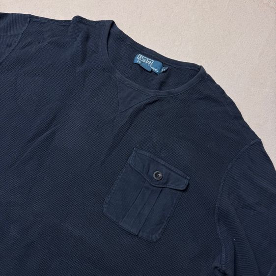 เสื้อยืดแขนยาว Polo RL by Ralph Lauren​ Size XL​ รูปที่ 8