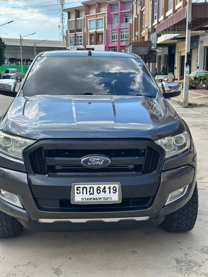 รถ Ford Ranger 2.2 Hi-Rider XLT สี เทา