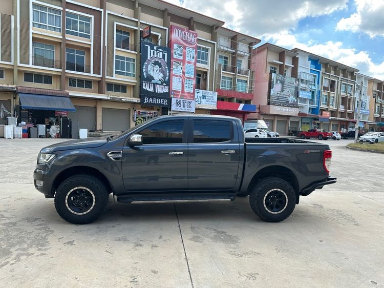 Ford Ranger 2016 2.2 Hi-Rider XLT Pickup ดีเซล ไม่ติดแก๊ส เกียร์ธรรมดา เทา รูปที่ 4