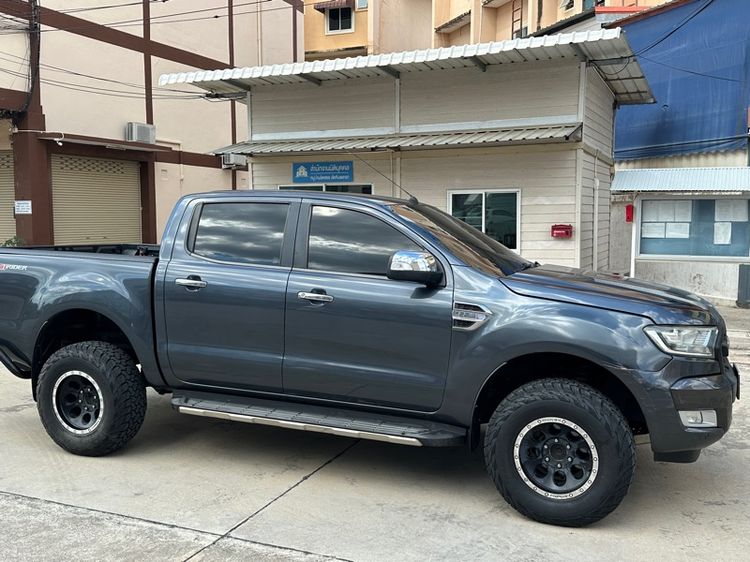Ford Ranger 2016 2.2 Hi-Rider XLT Pickup ดีเซล ไม่ติดแก๊ส เกียร์ธรรมดา เทา รูปที่ 3