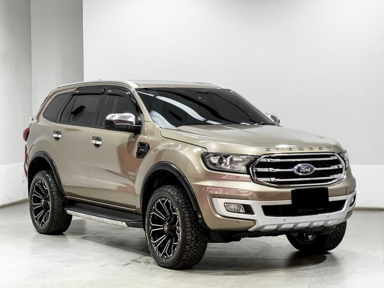 Ford Everest 2020 2.0 Titanium Plus 4WD Utility-car ดีเซล เกียร์อัตโนมัติ น้ำตาล รูปที่ 3