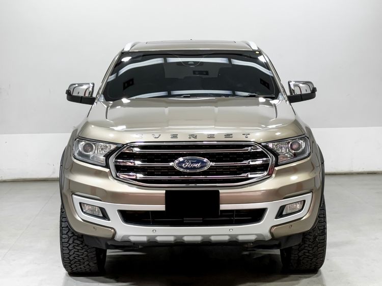 Ford Everest 2020 2.0 Titanium Plus 4WD Utility-car ดีเซล เกียร์อัตโนมัติ น้ำตาล รูปที่ 2
