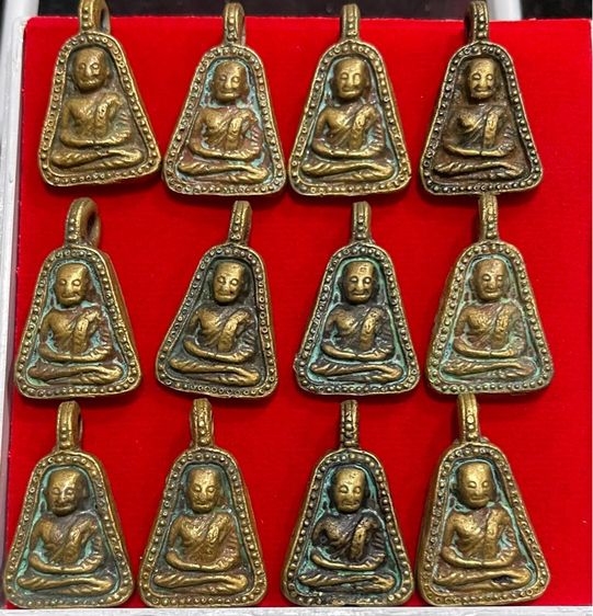 พระจอบใหญ่หลวงพ่อเงิน วัดบางคลาน เรื้อทองเหลือง รูปที่ 3