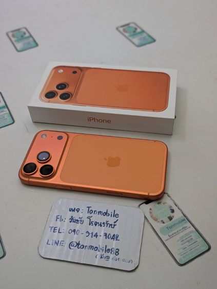 ขาย เทิร์น iPhone 17 Pro Max 256 ศูนย์ไทย สภาพใหม่เอี่ยม อุปกรณ์ครบยกกล่อง ประกันยาว สุขภาพแบต 100 เพียง 43,590 บาท ครับ  รูปที่ 2