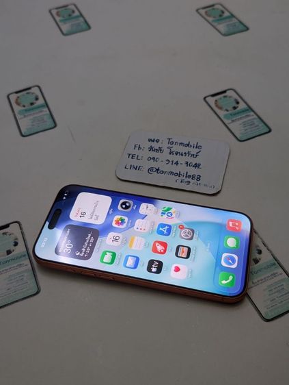 ขาย เทิร์น iPhone 17 Pro Max 256 ศูนย์ไทย สภาพใหม่เอี่ยม อุปกรณ์ครบยกกล่อง ประกันยาว สุขภาพแบต 100 เพียง 43,590 บาท ครับ  รูปที่ 3