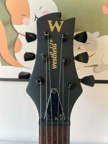 ขายกีต้าร์ไฟฟ้า WESTFIELD EG-A36BKM สีดำด้าน ใหม่ๆ สวยๆ ถูกๆ 3599บาท คับ รูปที่ 9