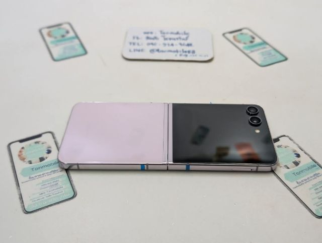 ขาย เทิร์น Samsung Galaxy Z Flip 5 256 GB Lavender ศูนย์ไทย สภาพสวย มีตัวเครื่องอย่างเดียว ไม่มีอุปกรณ์อื่น เพียง 7,990 บาท เท่านั้น ครับ รูปที่ 5