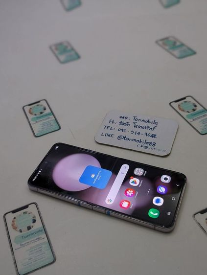 ขาย เทิร์น Samsung Galaxy Z Flip 5 256 GB Lavender ศูนย์ไทย สภาพสวย มีตัวเครื่องอย่างเดียว ไม่มีอุปกรณ์อื่น เพียง 7,990 บาท เท่านั้น ครับ รูปที่ 3