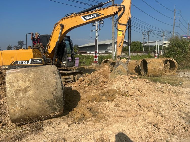 รับวางท่อถมดิน รูปที่ 17