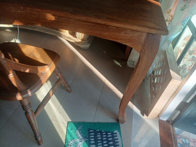 โต๊ะทานข้าวไม้สัก รูปที่ 2