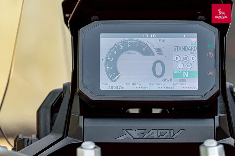 Honda X-ADV750 ตัวจอสีTFT ปี2021 สีแดง วิ่ง20,000Km. ท่อAkrapovic รูปที่ 6