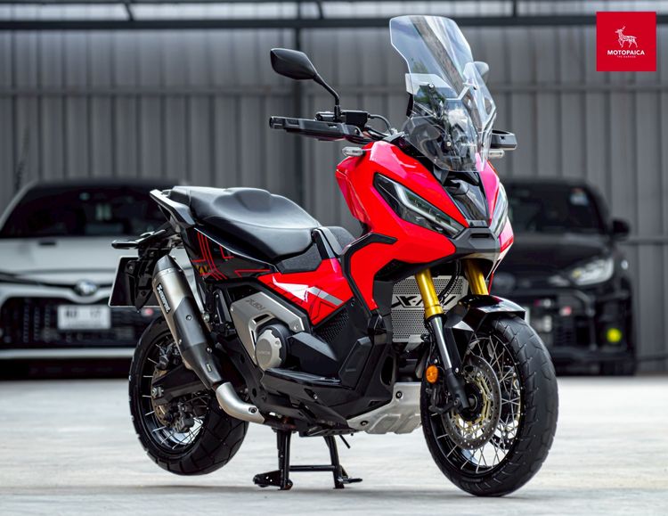 Honda X-ADV750 ตัวจอสีTFT ปี2021 สีแดง วิ่ง20,000Km. ท่อAkrapovic