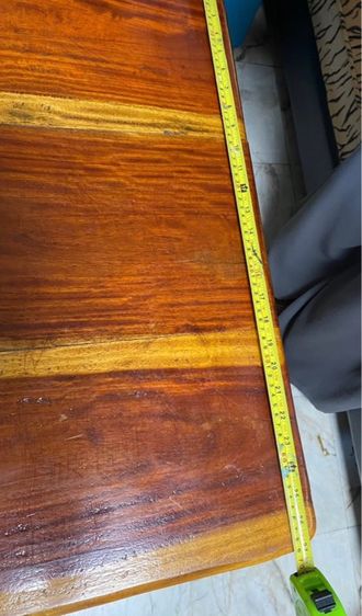 โต๊ะไม้สัก เนื้อไม้สภาพดี รูปที่ 6