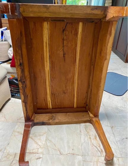 โต๊ะไม้สัก เนื้อไม้สภาพดี รูปที่ 4