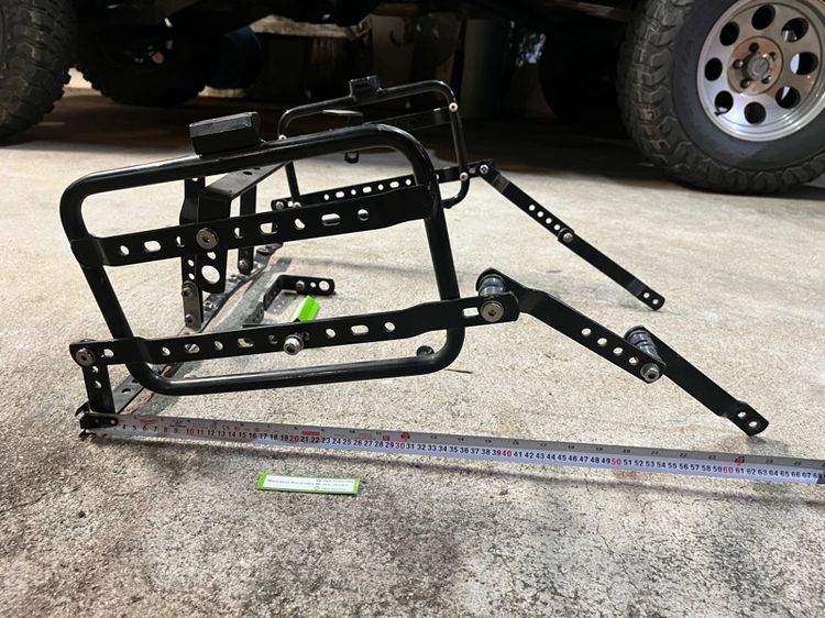 แร็คยึดกล่องข้างมอเตอร์ไซค์ DIY. อเนกประสงค์ รูปที่ 5