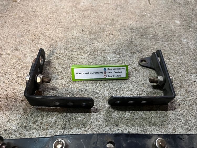 แร็คยึดกล่องข้างมอเตอร์ไซค์ DIY. อเนกประสงค์ รูปที่ 2