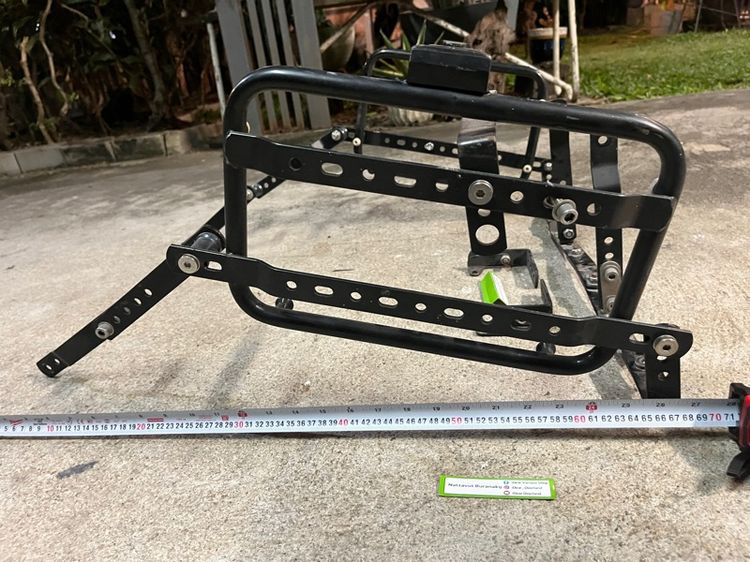 แร็คยึดกล่องข้างมอเตอร์ไซค์ DIY. อเนกประสงค์ รูปที่ 3