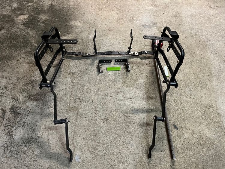 แร็คยึดกล่องข้างมอเตอร์ไซค์ DIY. อเนกประสงค์ รูปที่ 4