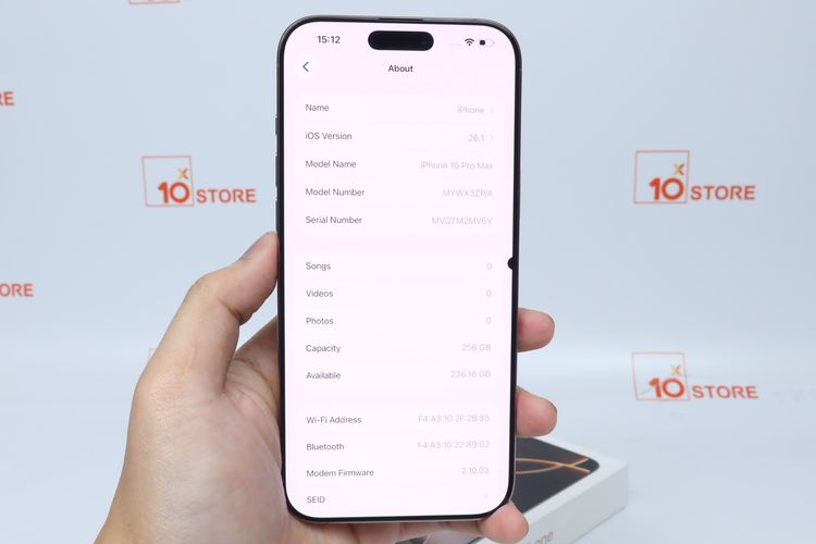 iPhone 16 Pro Max 256GB มีตำหนิ - ID25120218 รูปที่ 11