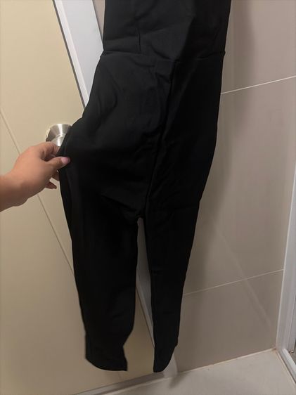 จั๊มสูทเปิดหลังสีดำสุดเซ็กซี่ รูปที่ 3