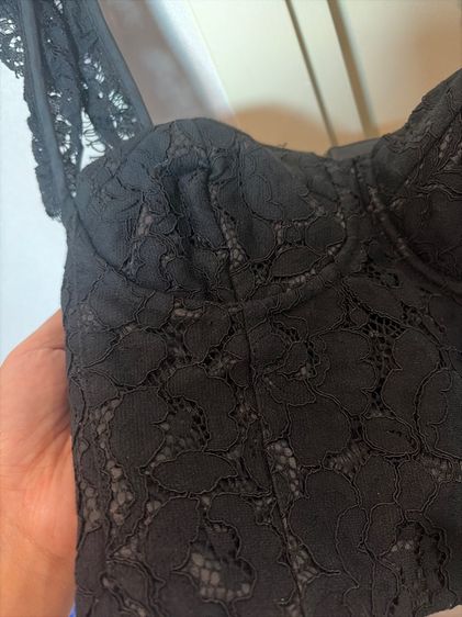 เสื้อครอบลูกไม้สีดำ รูปที่ 2