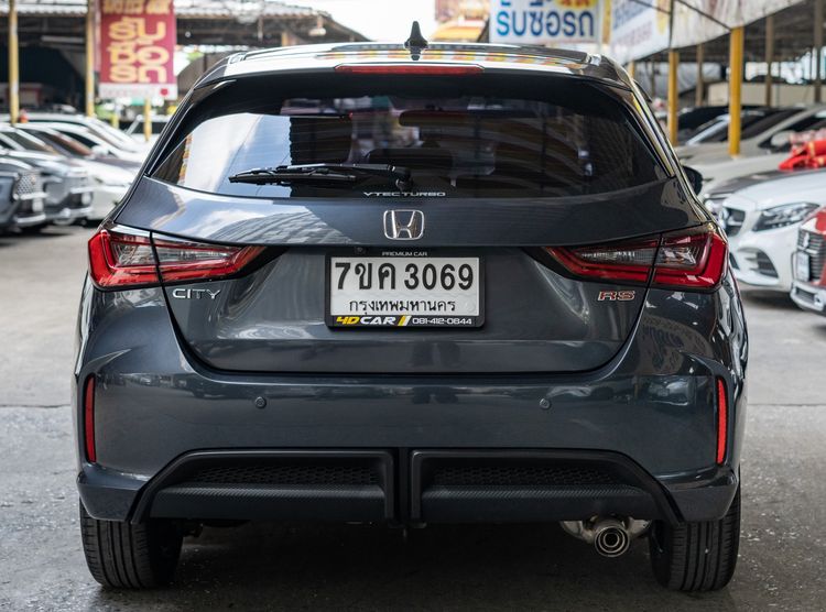 Honda City 2021 1.0 RS Sedan เบนซิน ไม่ติดแก๊ส เกียร์อัตโนมัติ เทา รูปที่ 4
