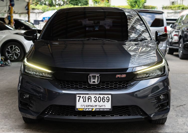 Honda City 2021 1.0 RS Sedan เบนซิน ไม่ติดแก๊ส เกียร์อัตโนมัติ เทา