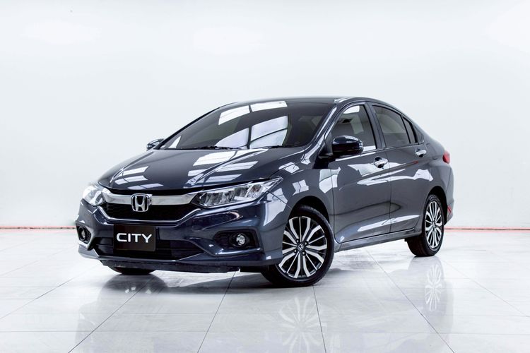 Honda City 2017 1.5 Sv i-VTEC Sedan เบนซิน ไม่ติดแก๊ส เกียร์อัตโนมัติ น้ำเงิน รูปที่ 4