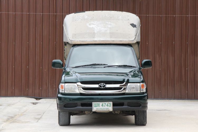 Toyota Hilux Tiger 2004 2.5 J Pickup ดีเซล ไม่ติดแก๊ส เกียร์ธรรมดา เขียว รูปที่ 2