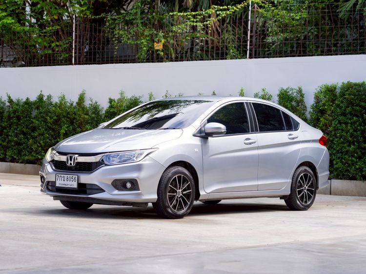 Honda City 2018 1.5 S Sedan เบนซิน ไม่ติดแก๊ส เกียร์อัตโนมัติ บรอนซ์เงิน รูปที่ 3
