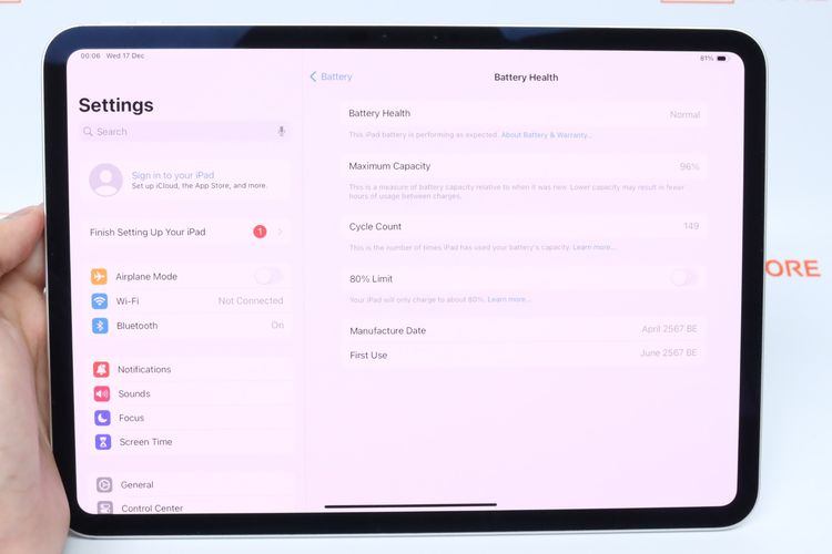 iPad Pro 11" M4 256GB WiFi แบต 96 - ID25120196 รูปที่ 12