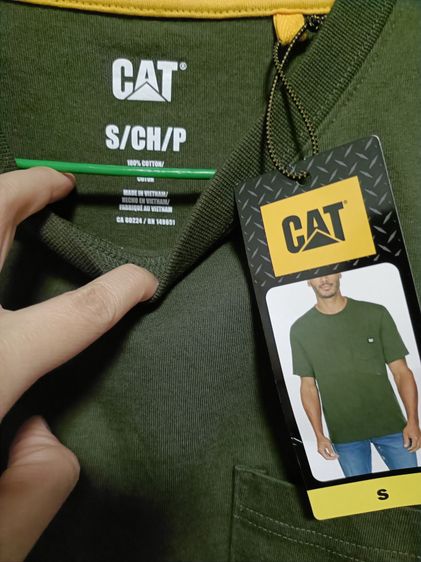 ขายเสื้อยืด แบรนด์ caterpillar รูปที่ 3