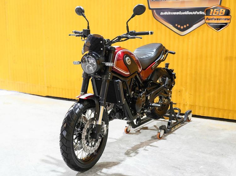 Benelli Leoncino-Trail 500 รถป้ายเเดง ฟรีดาวน์ ออกรถใช้เงิน 0 บาท