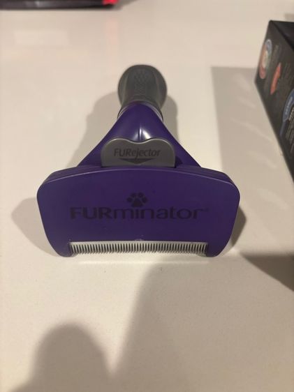 Furminator หวีสางขนเสียสำหรับน้องแมว แบบขนยาว ของแท้ Size M-L รูปที่ 2