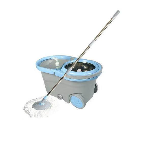 ไม้ถูพื้น ไม้ม็อบพร้อมถังปั่น ไม้ถูพื้นพร้อมถังปั่น