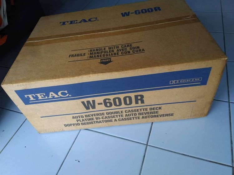 TEAC W-600R เครื่องเล่นเทปคู่ เครื่องใหม่ รูปที่ 4