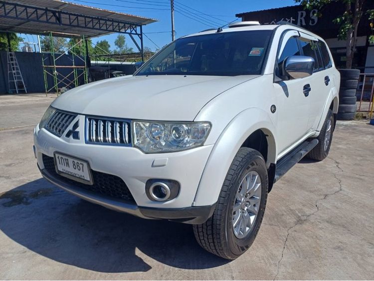 Mitsubishi Pajero Sport 2011 2.5 GT Utility-car ดีเซล ไม่ติดแก๊ส เกียร์อัตโนมัติ ขาว รูปที่ 4