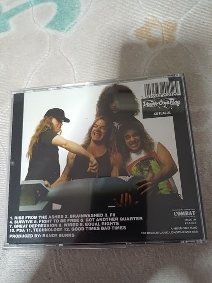 CD เพลงแนว Thrash Metal วง Nuclear Assault อัลบั้ม Survive ปี 1988 แผ่น U.K. ส่งฟรีครับ รูปที่ 2