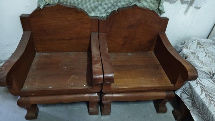 ชุดรับแขกไม้สักแท้ รูปที่ 7