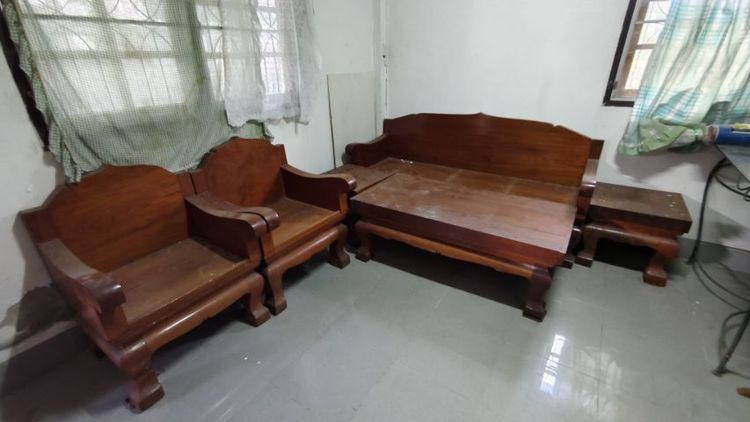 ชุดรับแขกไม้สักแท้ รูปที่ 2