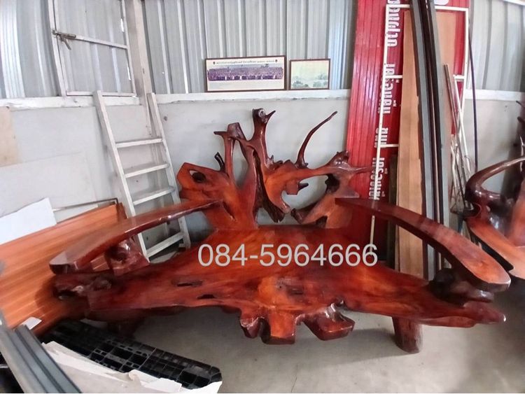 🪾ไม้แผ่นเดียว เดิมๆ งานแท้ เก้าอี้ไม้ราก(Root Chair) เก้าอี้ไม้โคนต้น, เก้าอี้ไม้ชิ้นใหญ่ธรรมชาติ🪵 รูปที่ 3