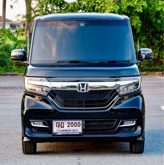 Honda N-Box 2022 Custom L Turbo Sedan เบนซิน ไม่ติดแก๊ส เกียร์อัตโนมัติ ดำ รูปที่ 2