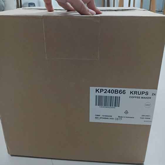 ขายเครื่องชงกาแฟKRUPS เครื่องชงกาแฟชนิดแคปซูล 1500 วัตต์ รุ่น KP240B66 กำลังไฟ 1500 วัตต์ (เป็นสินค้ามือหนึ่งแกะกล่องนะครับ รูปที่ 8